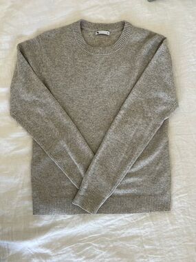 Uncle Studios Gray Cashmere Crewneck